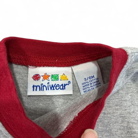 Vintage MiniWear T-Shirt Boys 3-6 Months - Picture 2 of 3